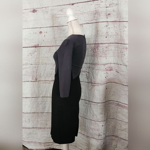Narciso Rodriguez Form Fitting 3/4 Sleeve Dress Size 38, 2 - Picture 2 of 5